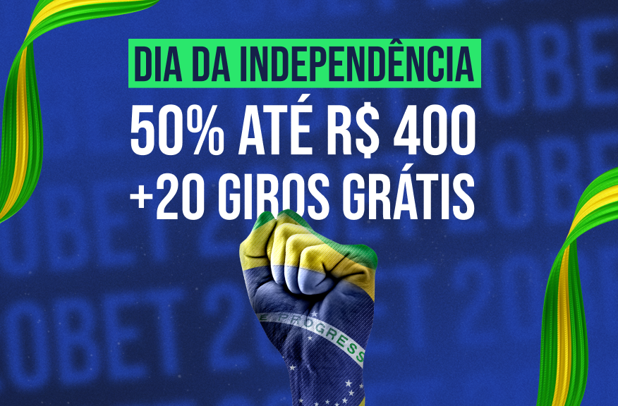 Oferta no Dia da Independência da 20Bet para Brasileiros