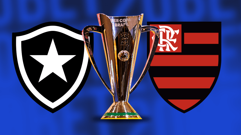 Palpites para a Supercopa do Brasil 2025 - Botafogo x Flamengo