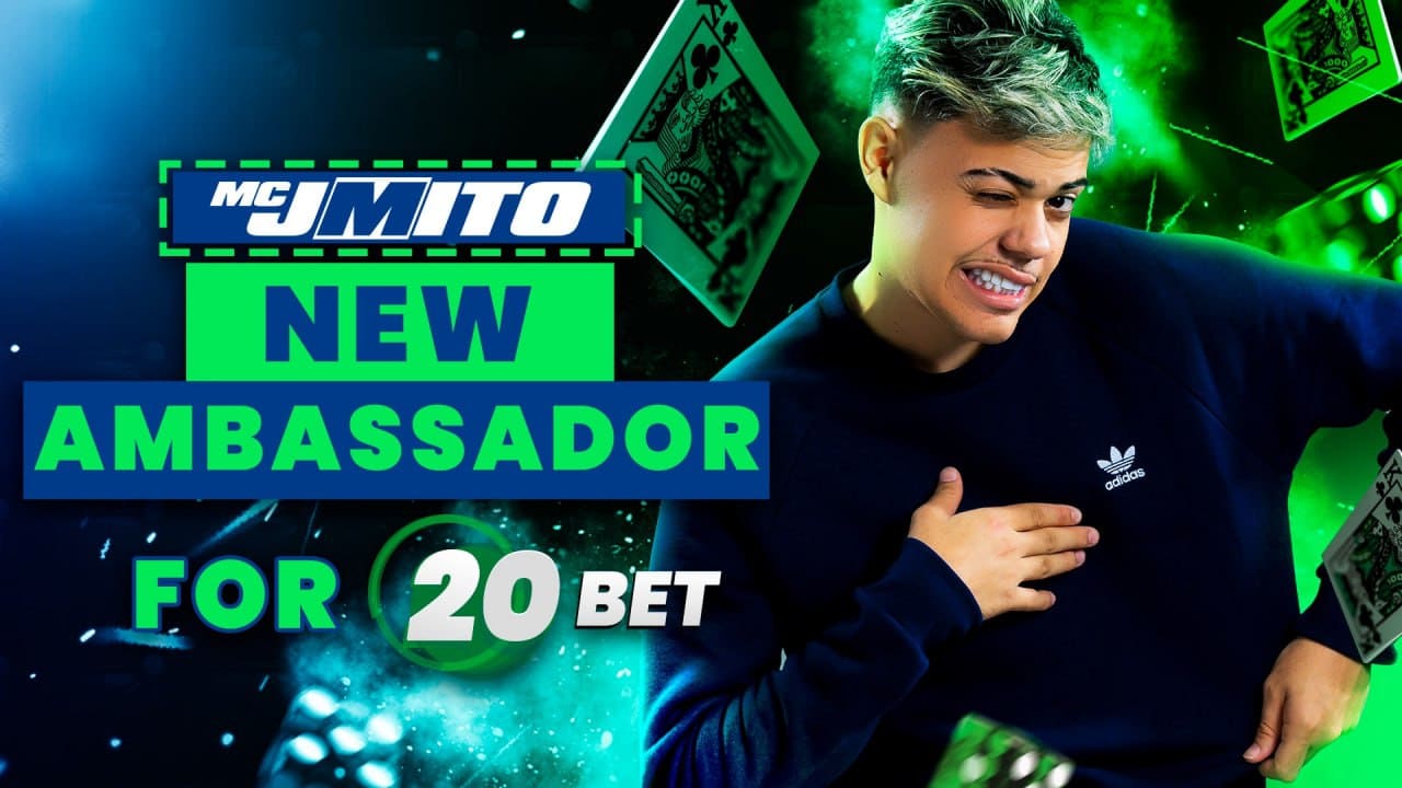 Brazilian Musician MC J Mito Becomes The New 20Bet Ambassador