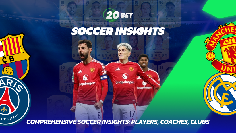 Soccer Insights on 20Bet: Player, Clubs, Coaches, and Manager Profiles