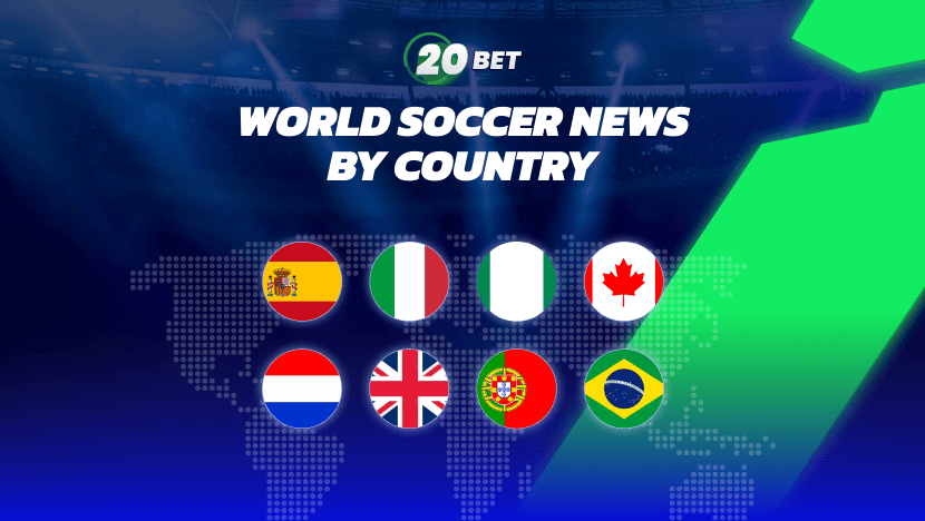 World Soccer News by Country