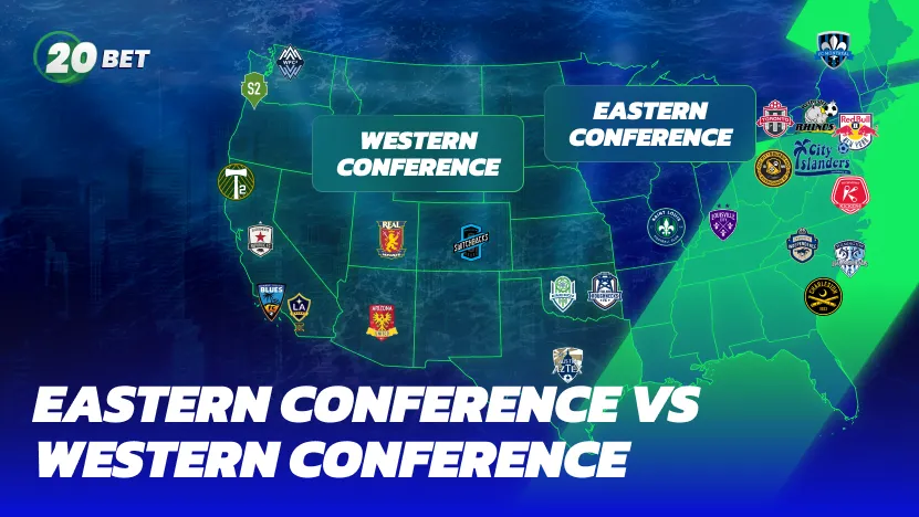 Eastern Conference vs Western Conference in MLS